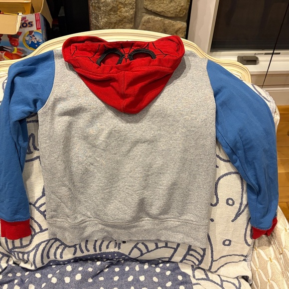 Marvel Spider-Man French Terry Hoodie (8) - Picture 4 of 5
